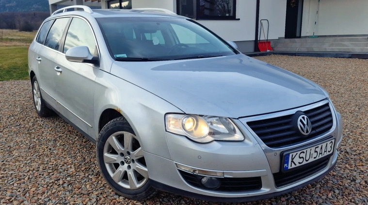 Volkswagen Passat cena 4900 przebieg: 286000, rok produkcji 2008 z Gubin małe 781